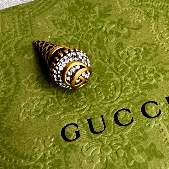 Gucci double G Ice cream cone single earring - Picture 1 of 7